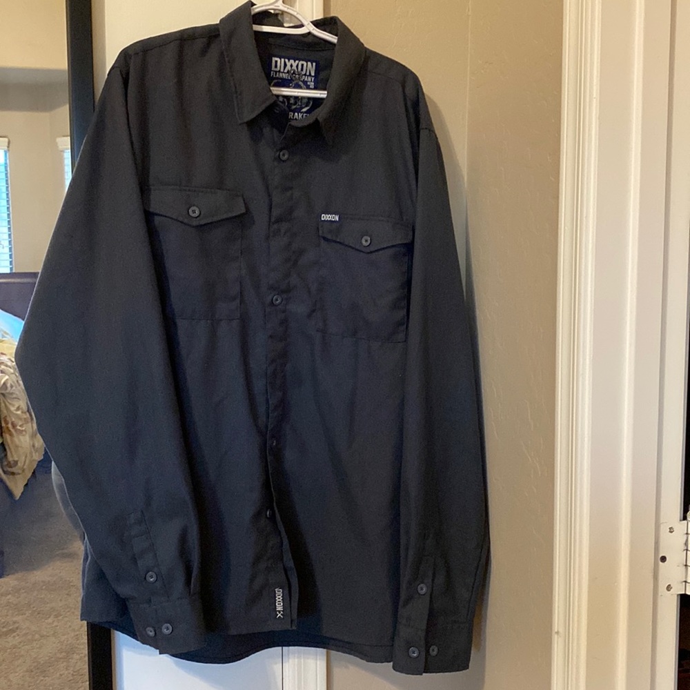 Mens Dixxion flannel grey The Kraken